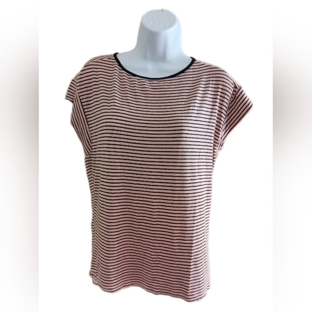 Women's Pink Striped Top